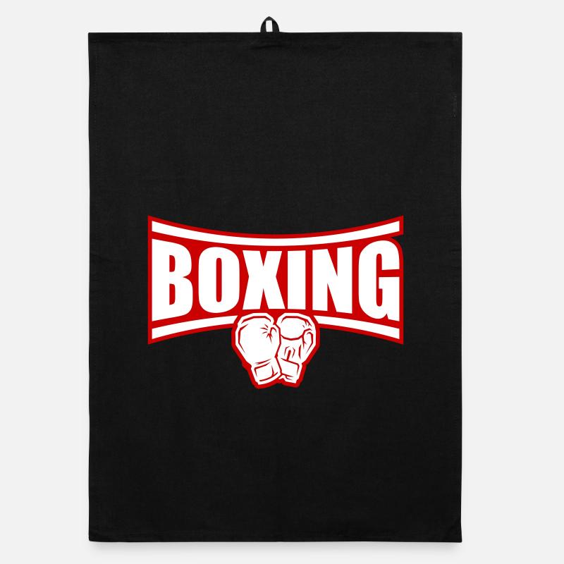 Boxing Boxes Organic dish towel