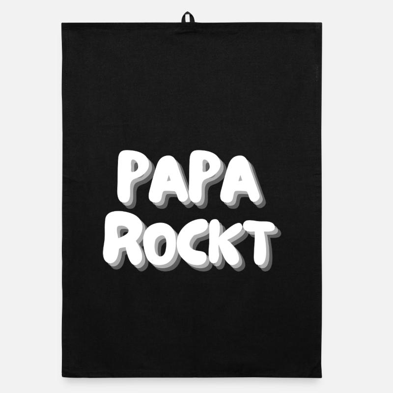 Papa déchire. Torchon bio