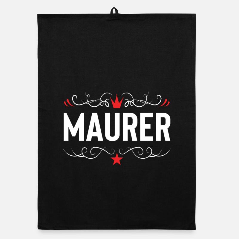 Métier de maçon Torchon bio