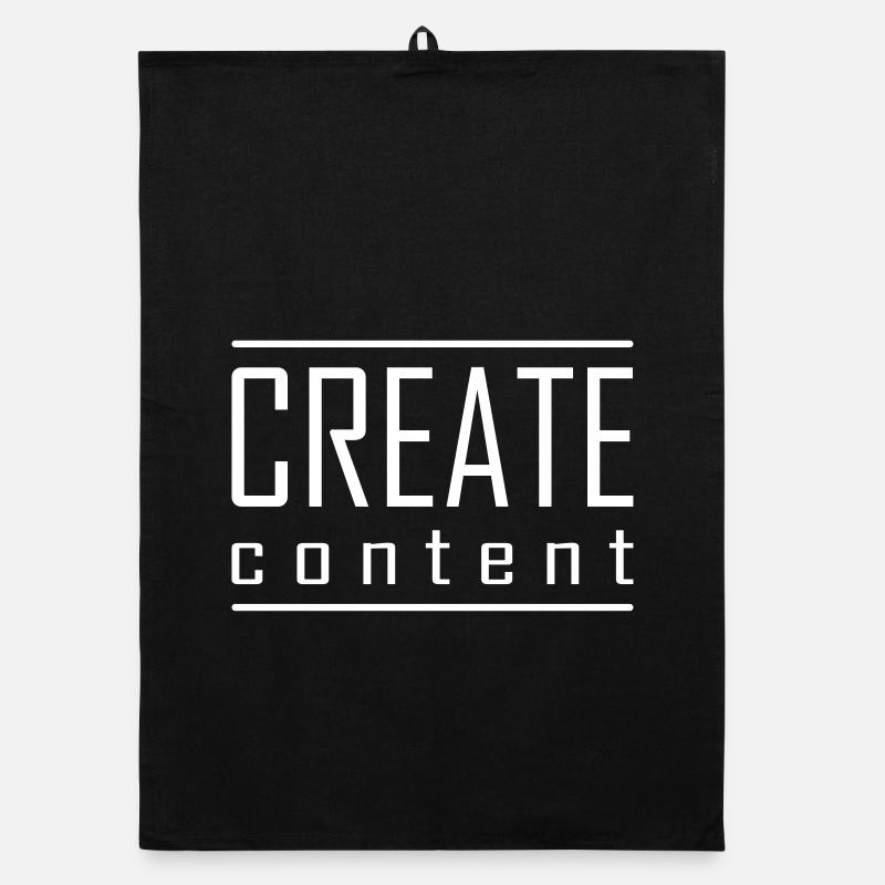 Create content artist and developer design Organic dish towel