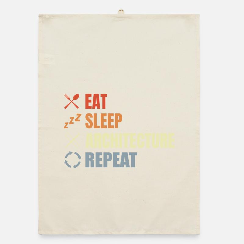 Manger Sommeil Architecture Répéter Torchon bio