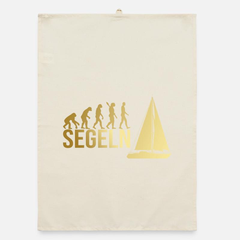 Evolution Segeln Organic Geschirrtuch