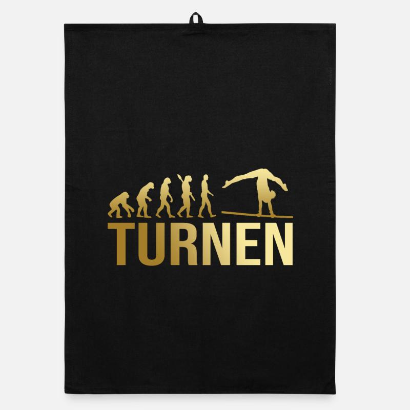 Evolution Turnen Organic Geschirrtuch