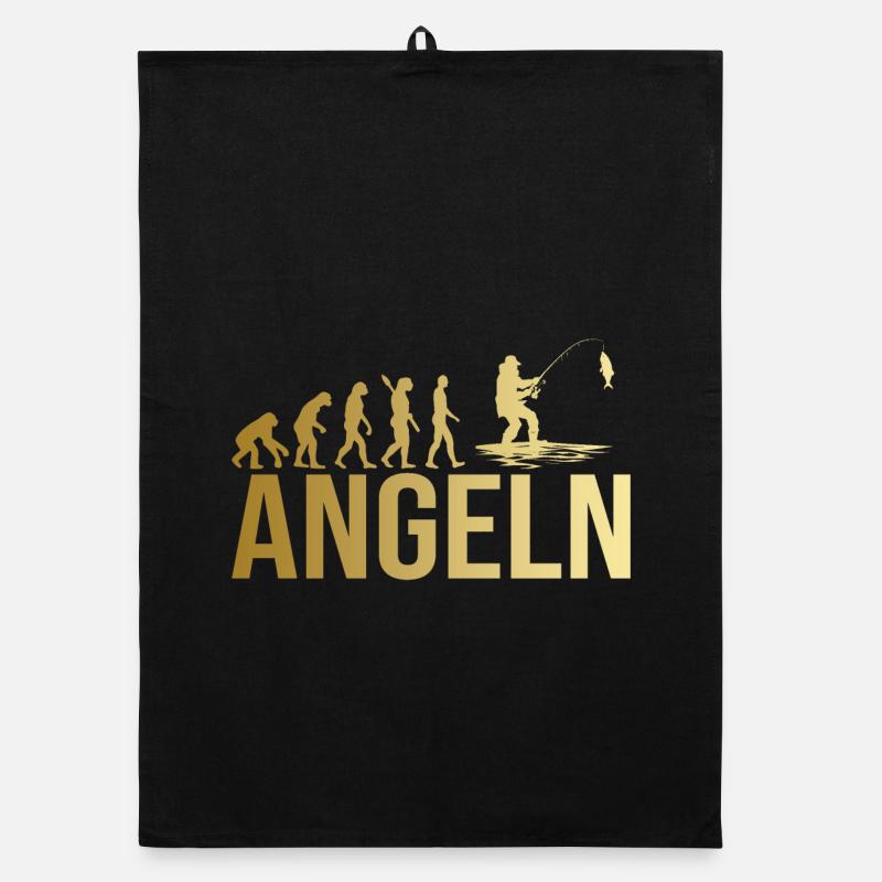 Evolution Angeln Organic Geschirrtuch