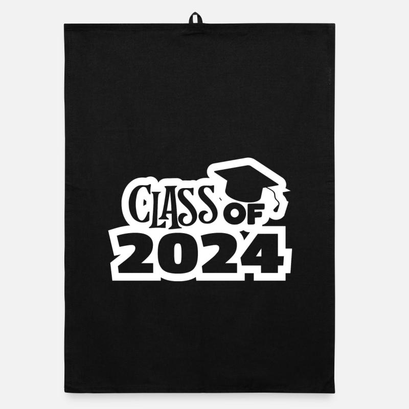 Abitur, Abitur, Abitur, Bachelor Organic Geschirrtuch
