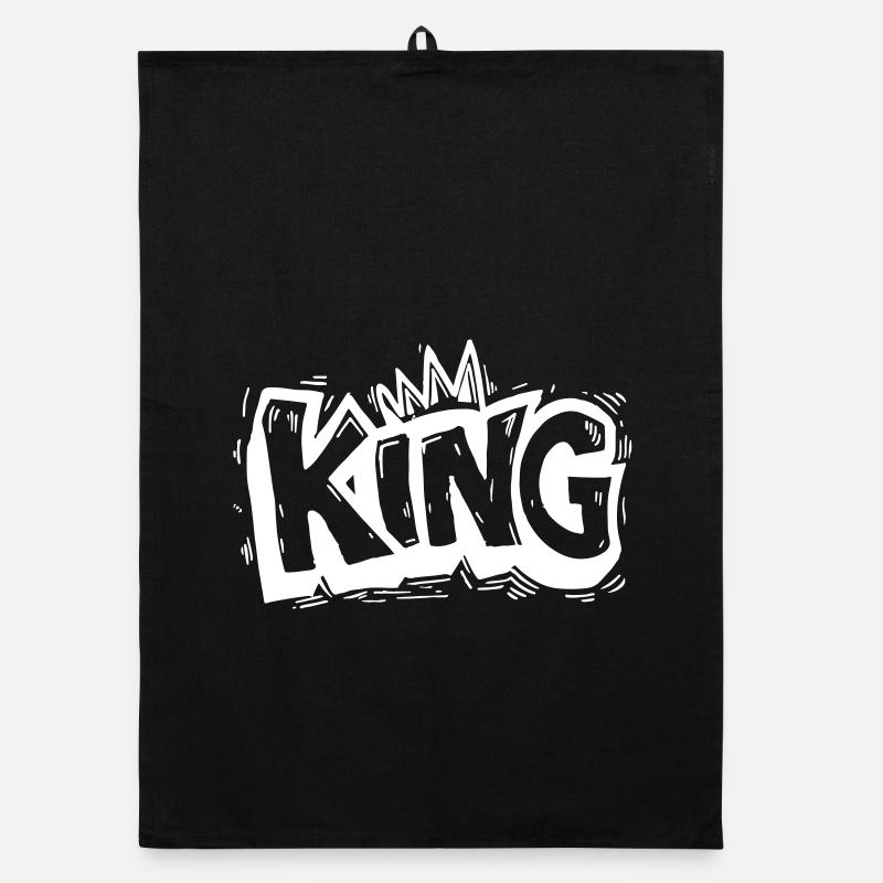 King Graffiti Organic dish towel