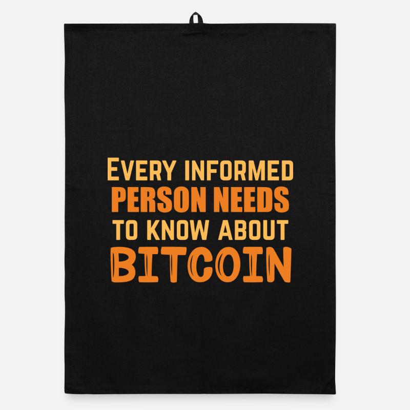 Bitcoin Informed Organic dish towel