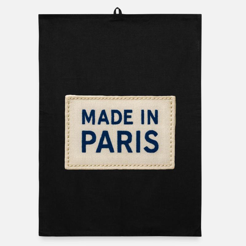 Patch Fait à Paris Tissu Torchon bio