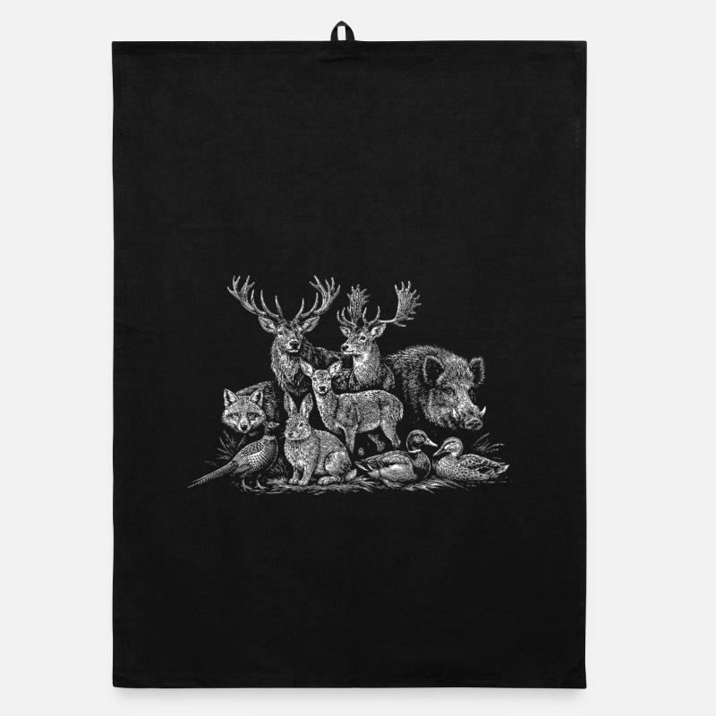 Silhouette des habitants de la forêt Torchon bio