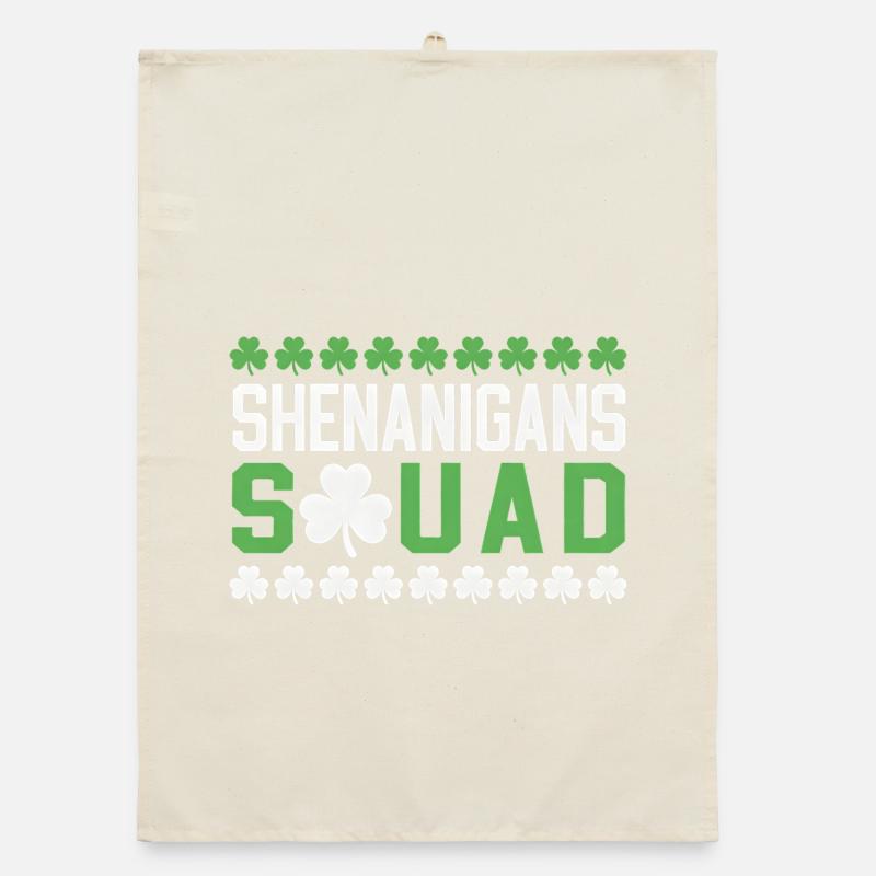 Shenanigans Squad Organic dish towel