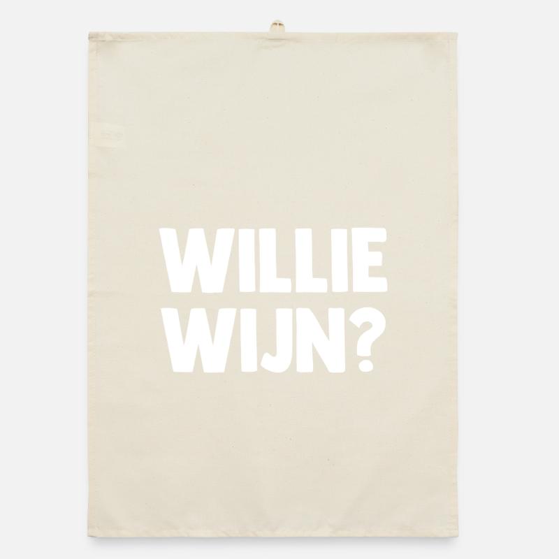 Willie Wijn? - Netherlands Nederland Organic dish towel