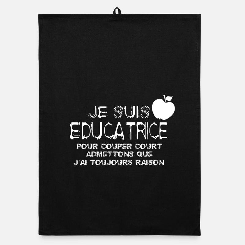 Je suis educatrice Torchon bio
