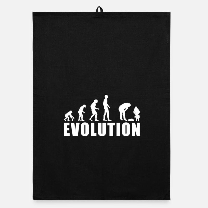 EVOLUTION KOTZE Geschenk Organic Geschirrtuch