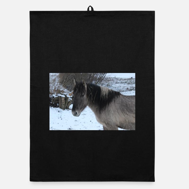 Affiche Cheval Cheval Torchon bio