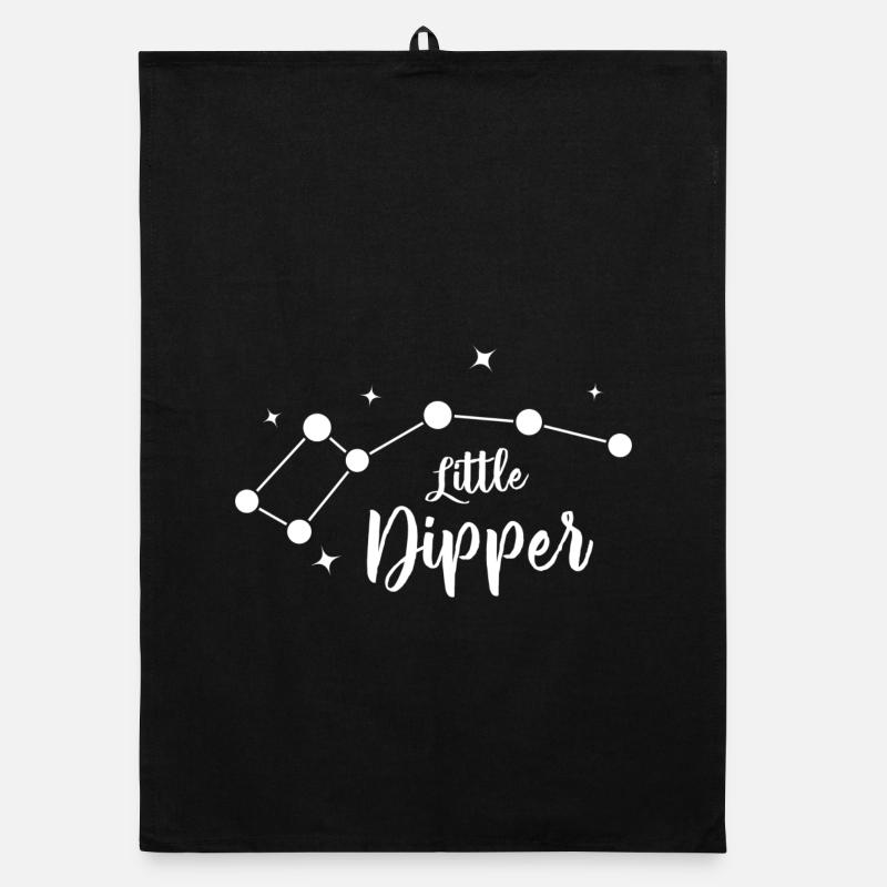 Little Dipper Stars Organic dish towel