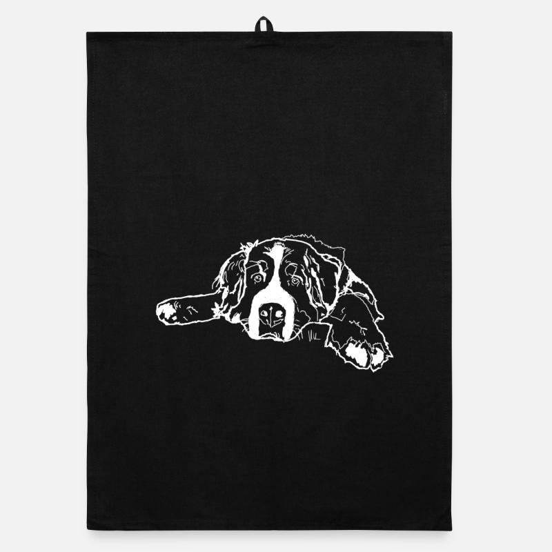 Berner Sennenhund Organic Geschirrtuch