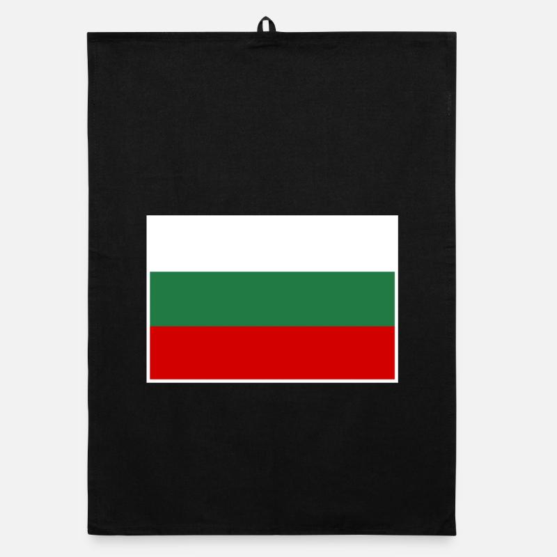 Drapeau de la Bulgarie Torchon bio