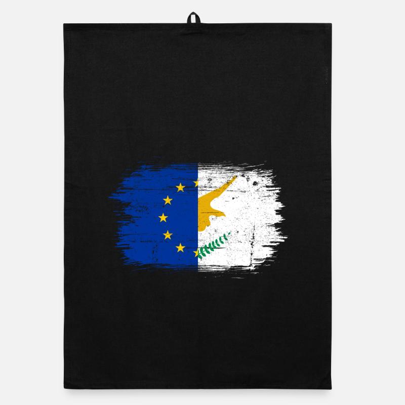 Unité de l’UE Drapeau à la main Art Torchon bio