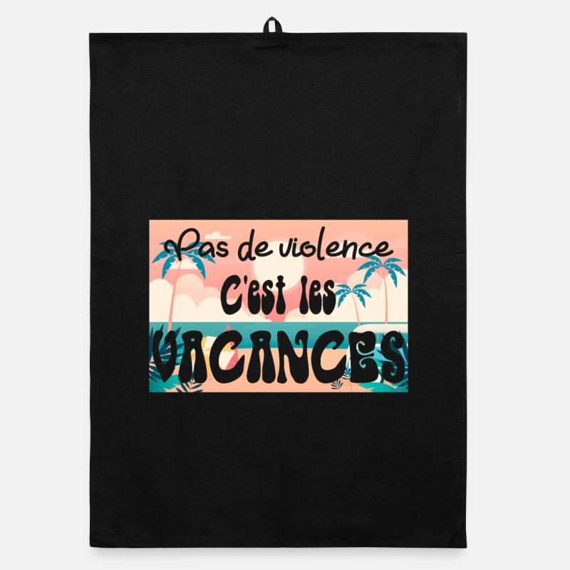 VACANCES Torchon bio