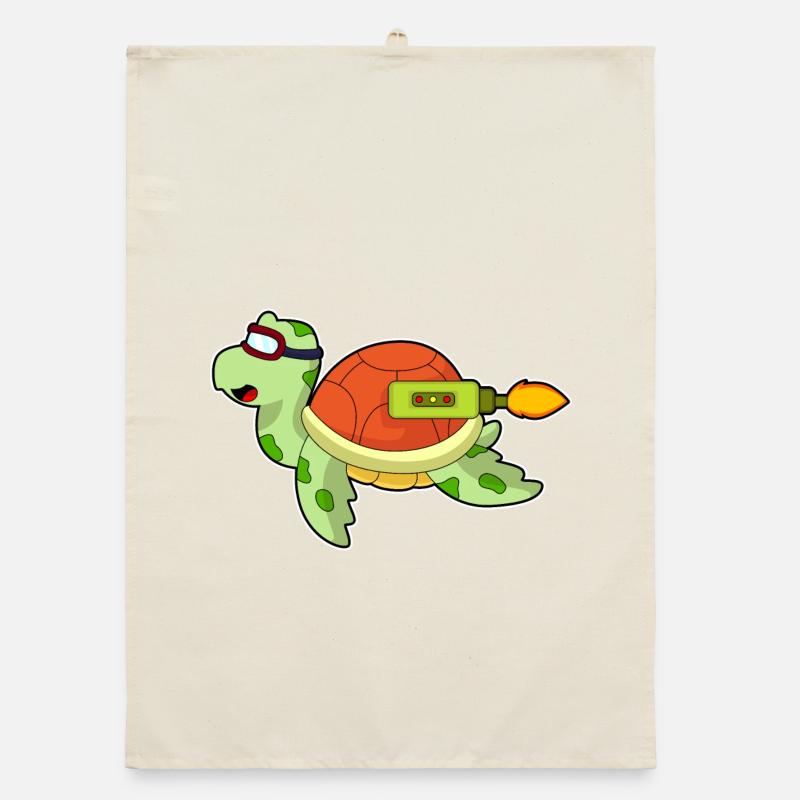 Fusée de tortue Torchon bio