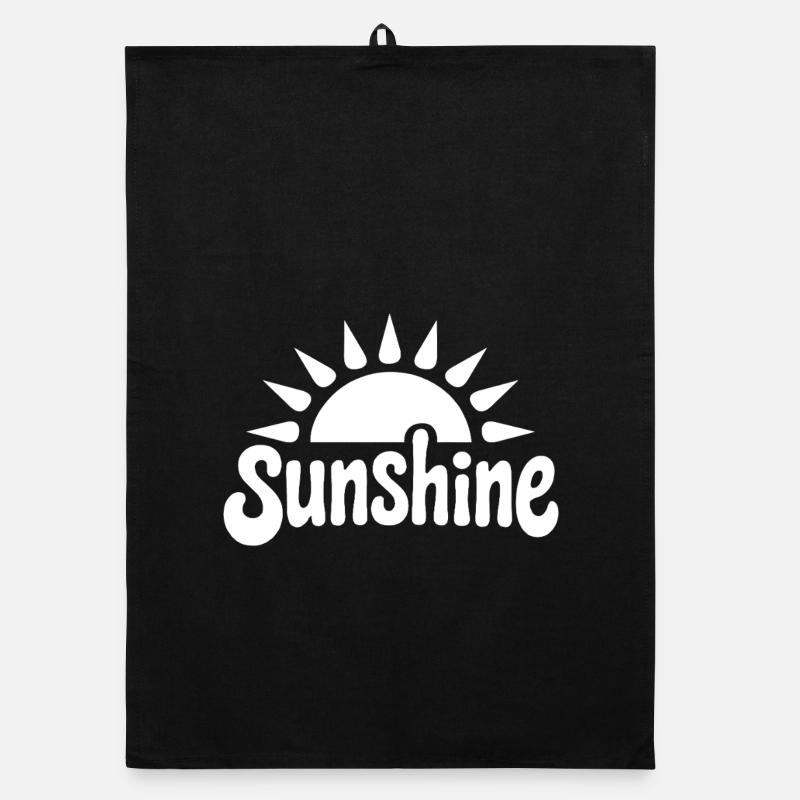 sunshine white Organic dish towel
