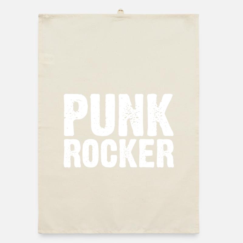 Conception typographique punk rock audacieuse Torchon bio