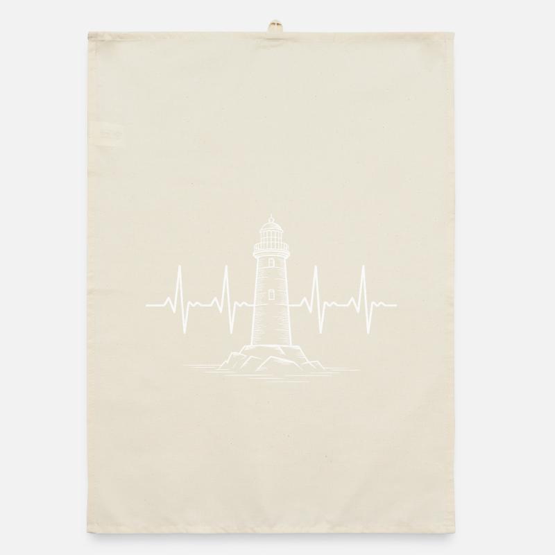 lighthouse Organic dish towel