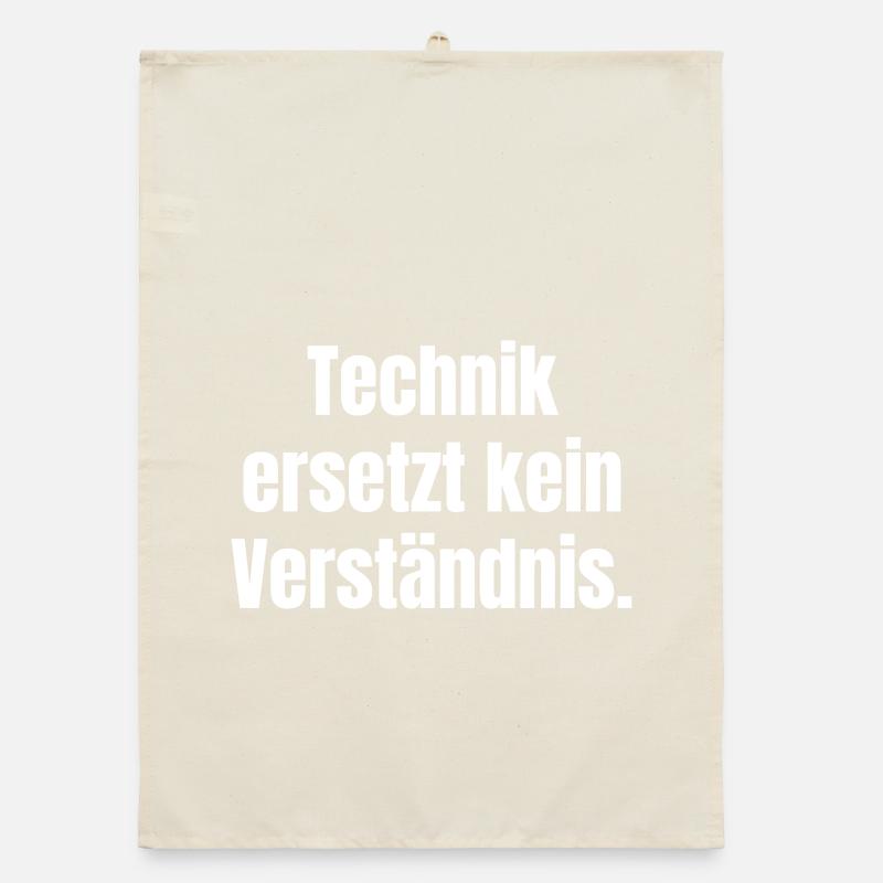 Technology is no substitute for understanding Organic dish towel