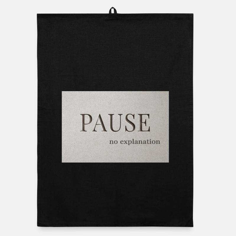 PAUSE – pas d’explication Torchon bio