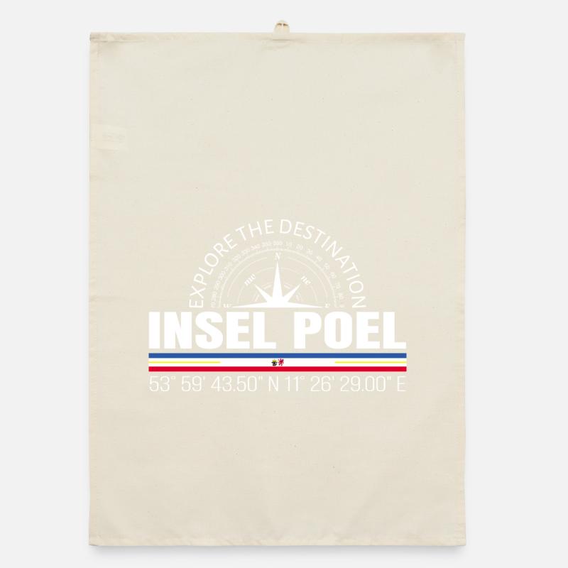 Insel Poel Organic Geschirrtuch
