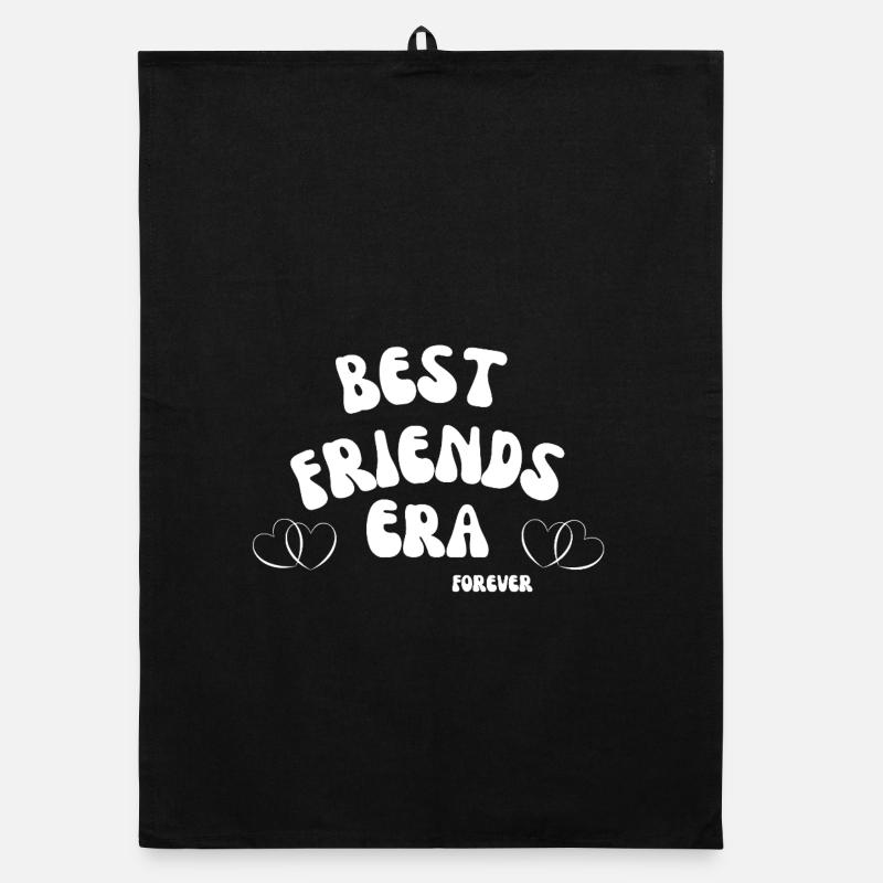 Beste Freunde Era – Herzfreundschaft Organic Geschirrtuch