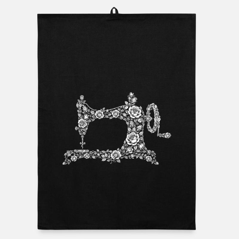 sewing machine Organic dish towel