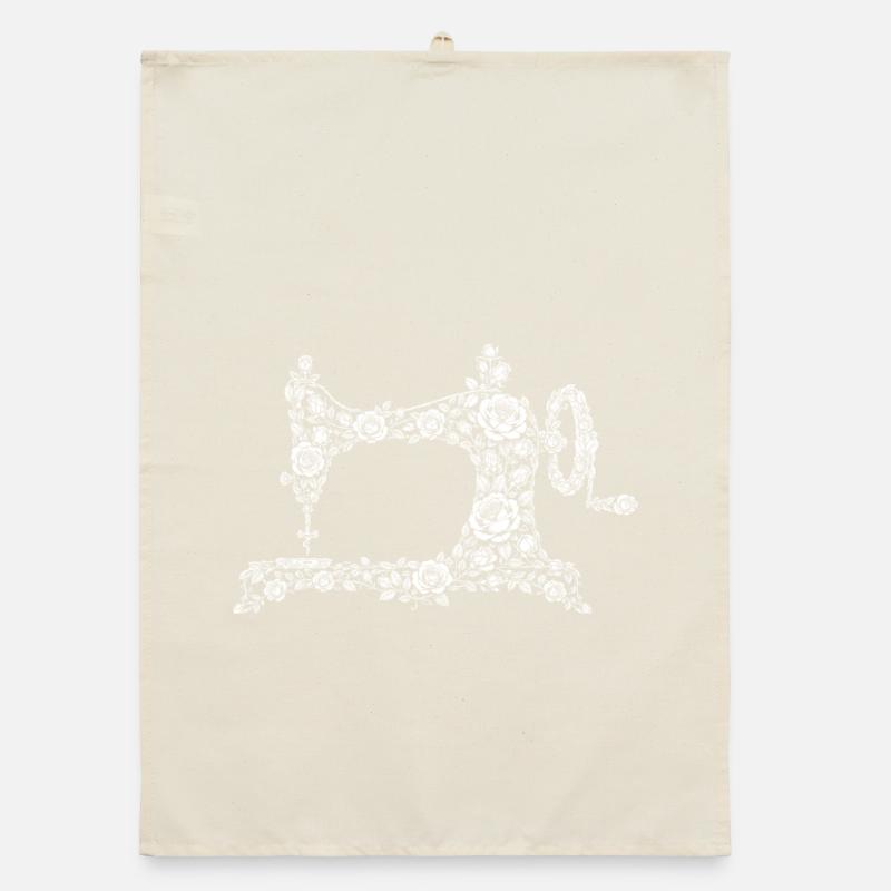 sewing machine Organic dish towel