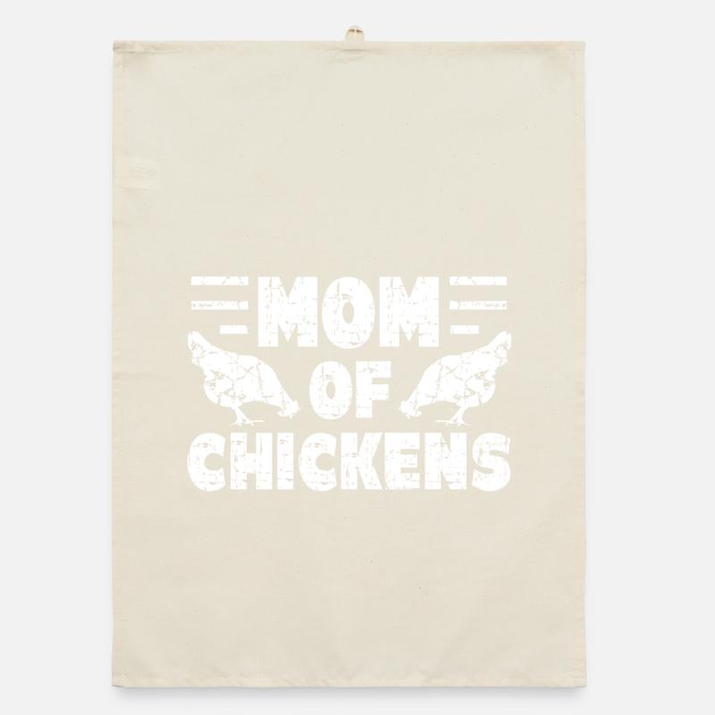 Huhn Hühner Organic Geschirrtuch