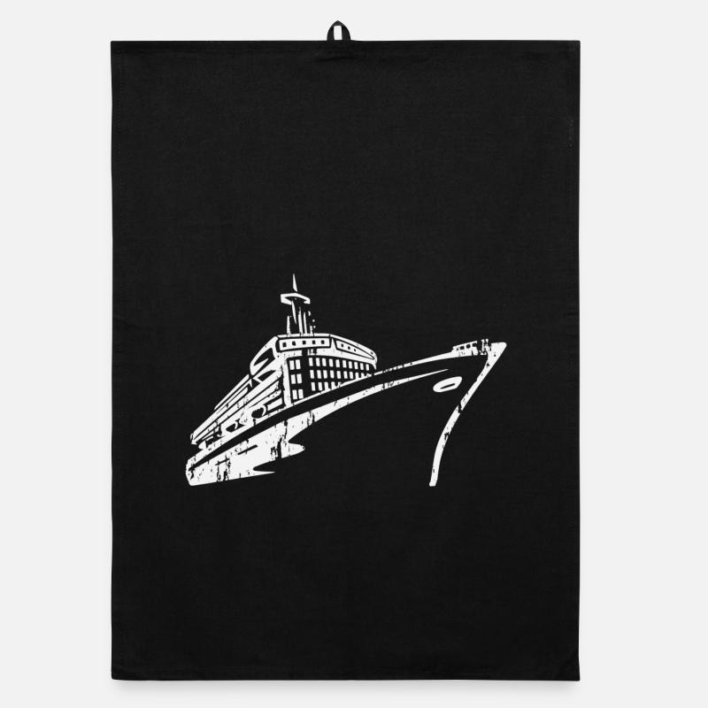 Bateau de croisière Navire de croisière Luxe Torchon bio