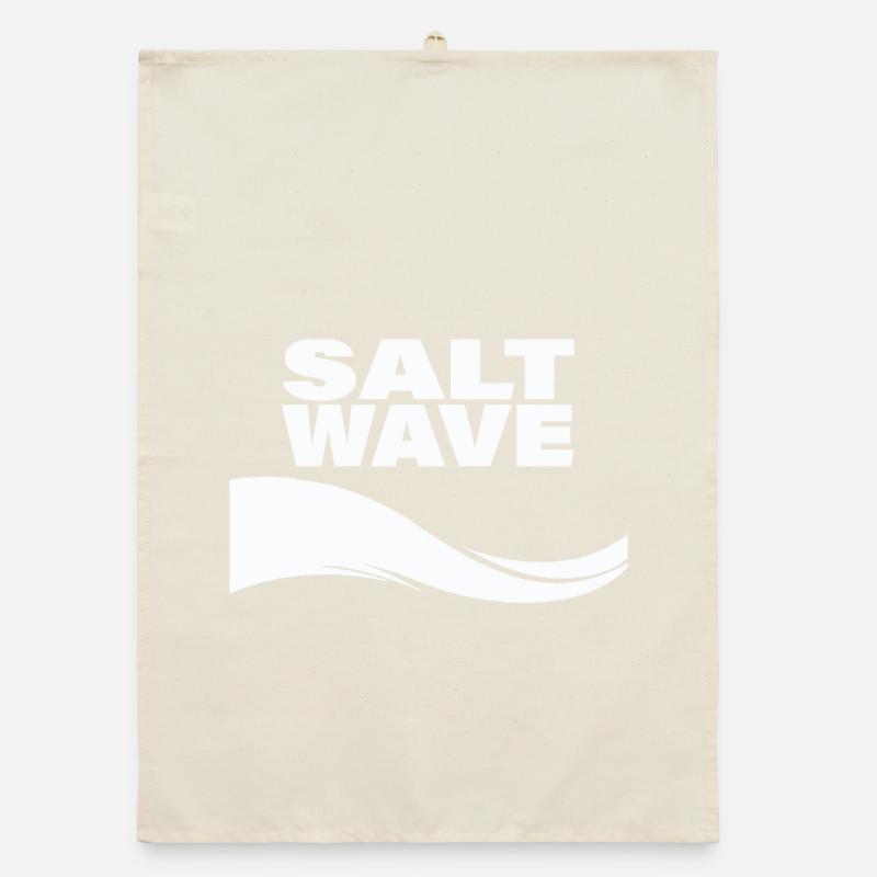 SALT WAVE Organic dish towel