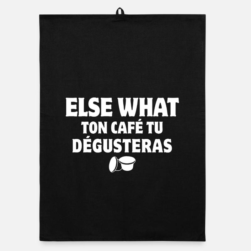 Kaffee, Kaffeebohne, Kaffeepause Organic Geschirrtuch