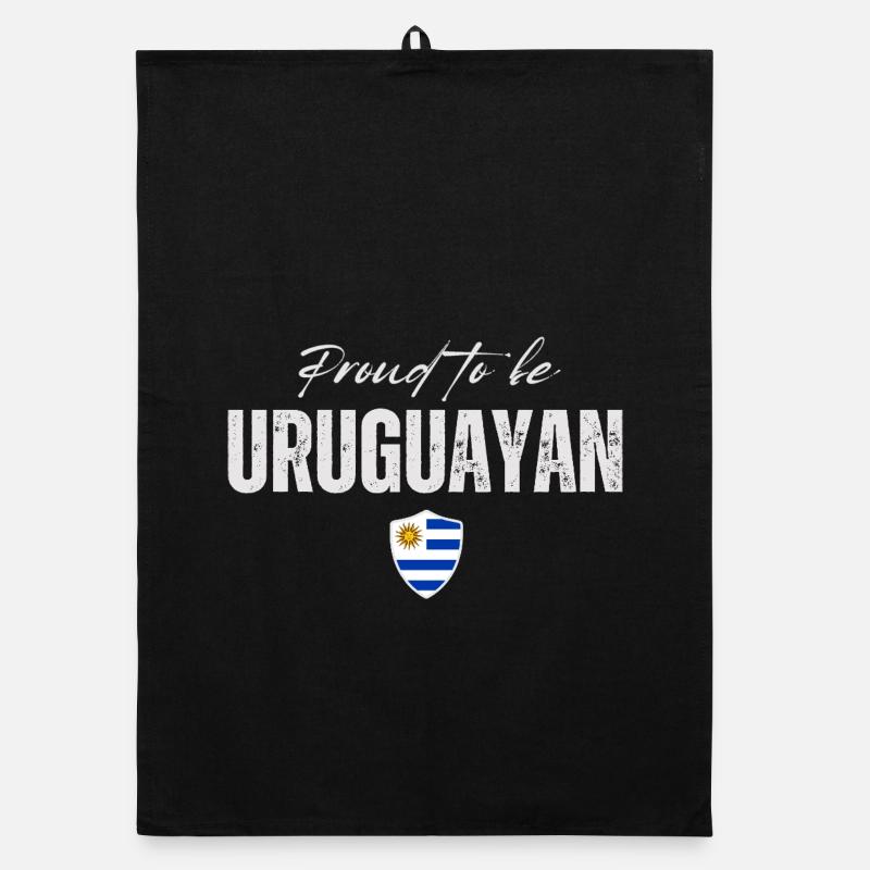 Ich liebe Uruguay, uruguayischen Stolz Organic Geschirrtuch