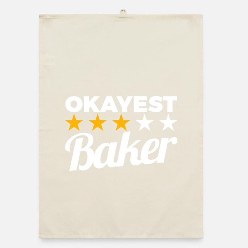 Okayest Baker Organic dish towel