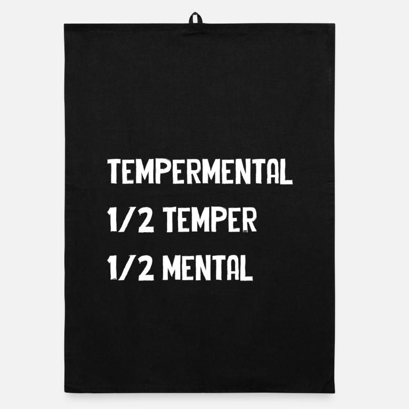 Typographie Températive Divisée Torchon bio