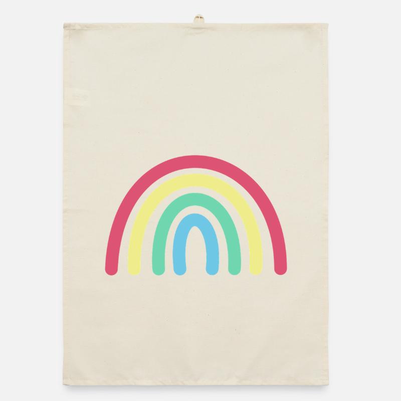 Regenbogen Organic Geschirrtuch
