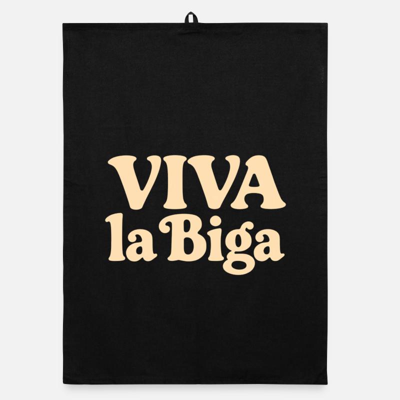 Viva la Biga - Es lebe der Vorteig! Organic Geschirrtuch