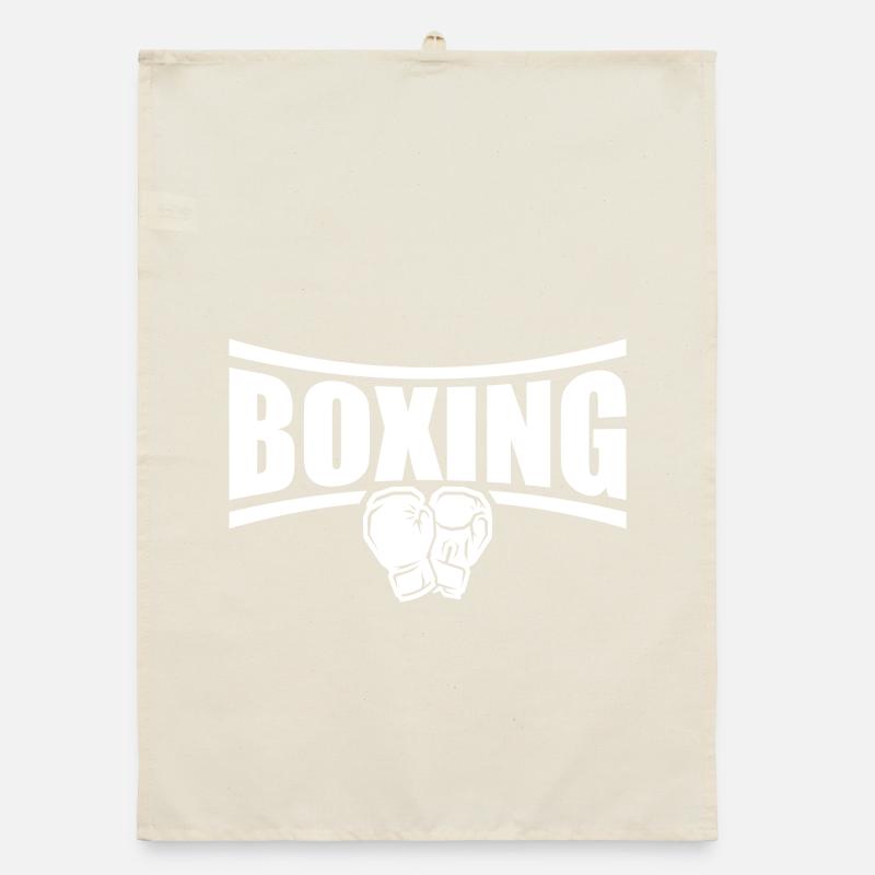Boxing Boxes Organic dish towel