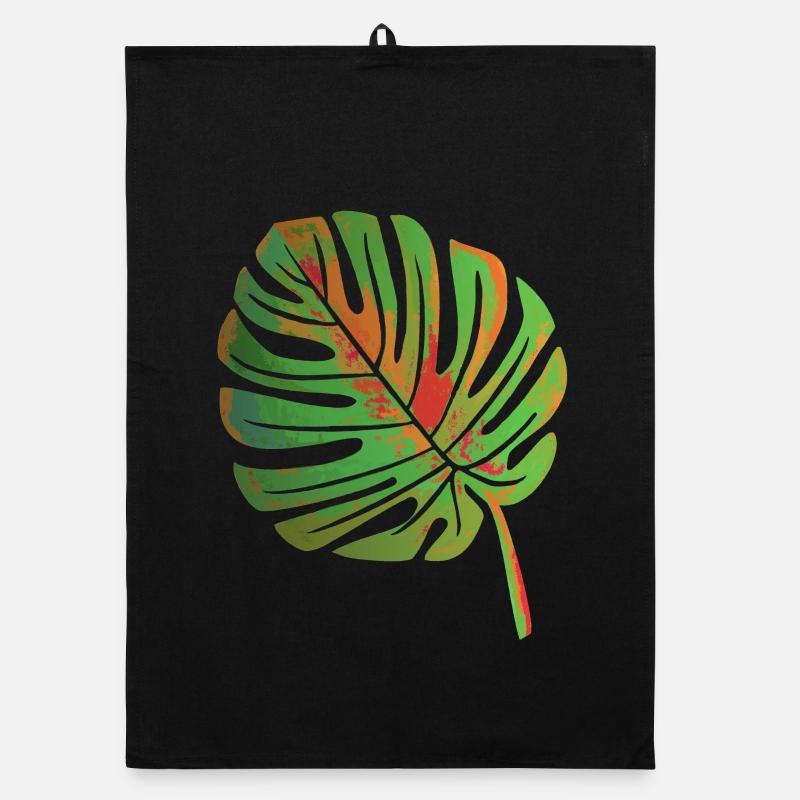 Feuille de Monstera Torchon bio