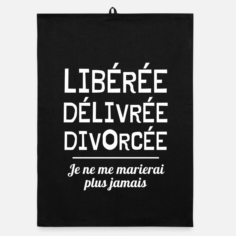 divorcée, libérée, mariage, divorce Torchon bio