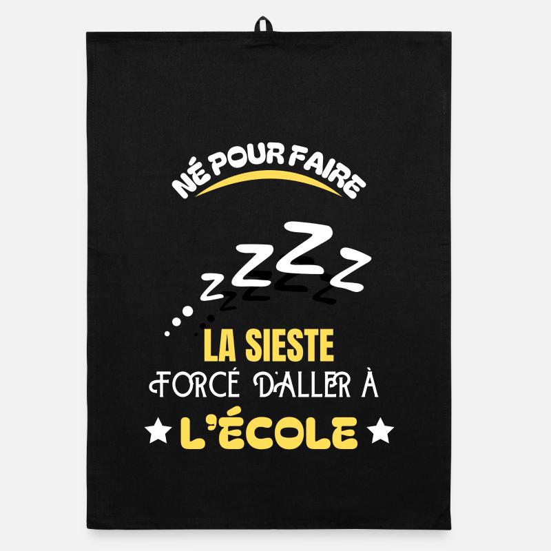 La Sieste Forcée À l'École Torchon bio