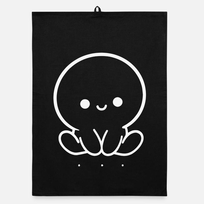Chibi Ocean Buddy Organic dish towel