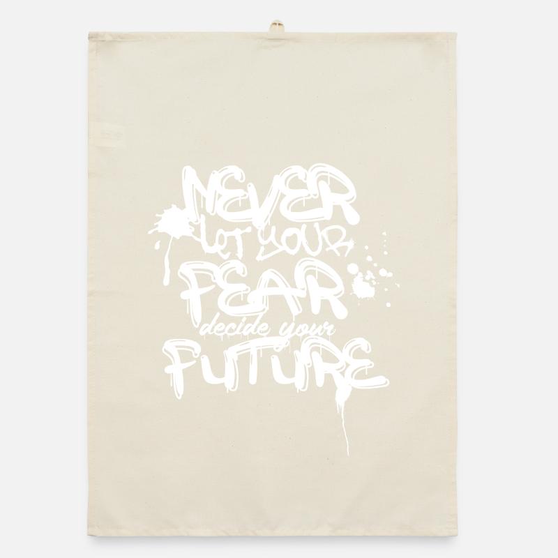 Ne crainte plus jamais de future citation de graffiti Torchon bio