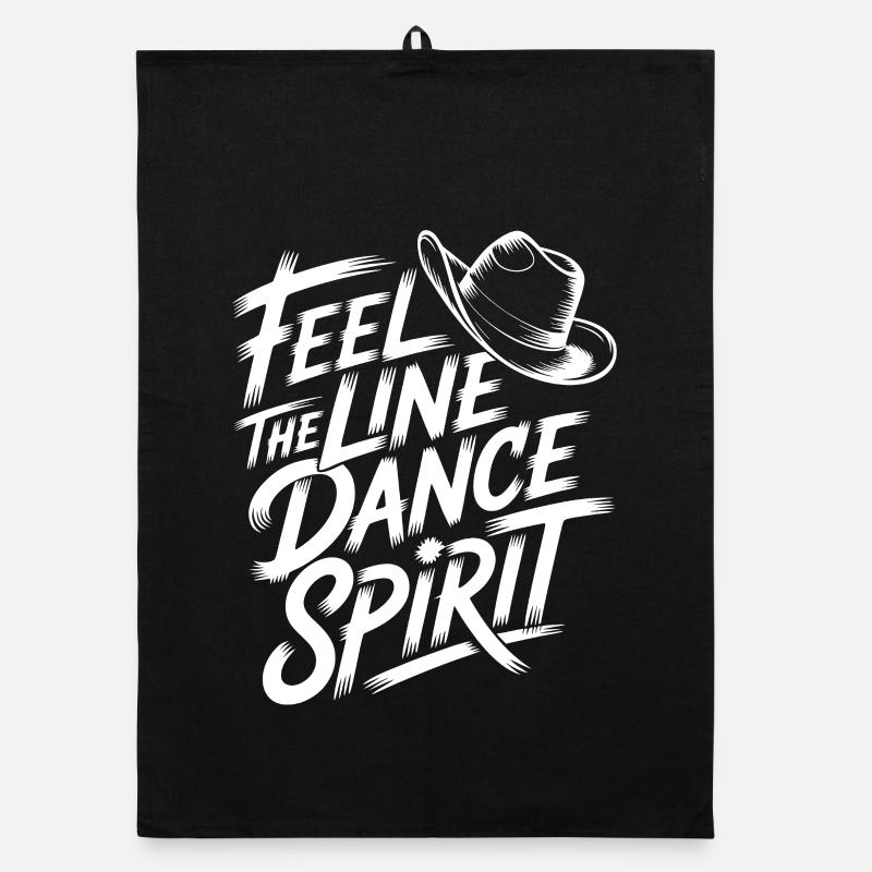 Country Dance Vibe Organic dish towel