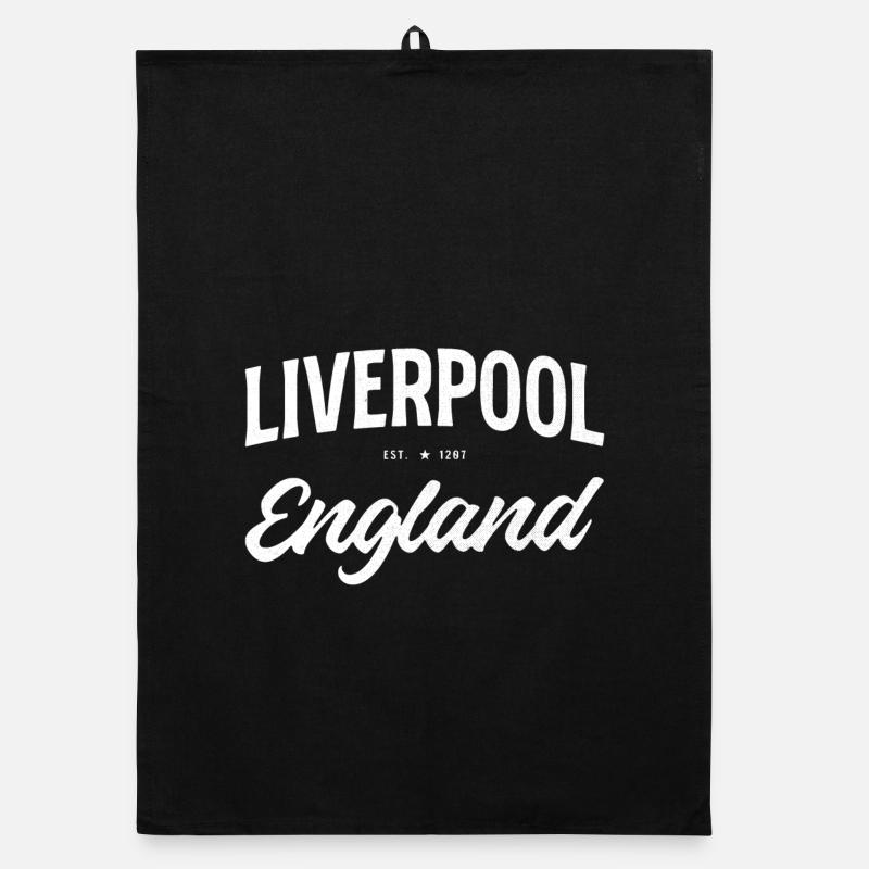 Style d’écriture Liverpool vintage Torchon bio